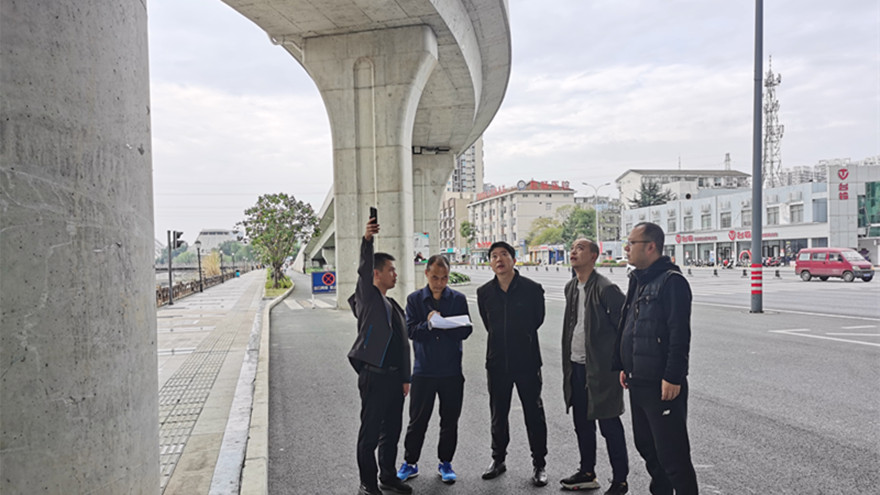 綿陽(yáng)市一環(huán)路北段東延線工程(止于S205)一標(biāo)段現(xiàn)場(chǎng)檢查引橋 綿陽(yáng)市一環(huán)路北段東延線工程(止于S205)一標(biāo)段現(xiàn)場(chǎng)檢查引橋